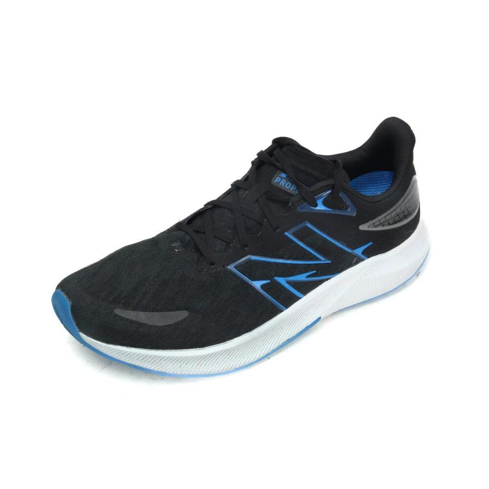 New Balance FuelCell Propel v3 Black Blue Mens Running Shoes Sz 12 D